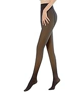 Collant Termici Donna - Felpate Calze Termiche Invernali Felpati Leggins Con Pelo Interno Leggings Pesanti Pile Termico Calza Dentro Felpa Effetto Velato Calzamaglia Eleganti Collant, Colore Carne