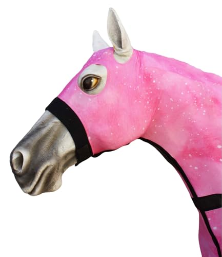 Image of L Horse Medium Horse Comfort Stretch Full Body Neck Sheet Slinky Sleazy Pink 521MW05