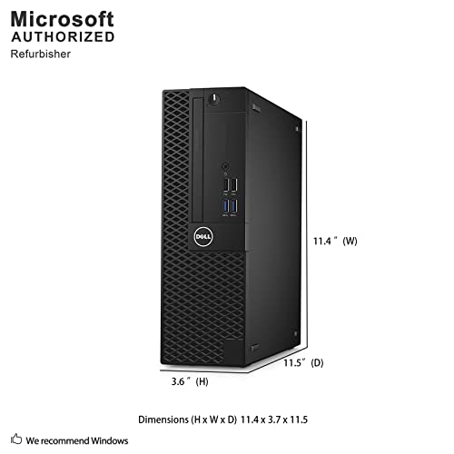 Dell 99K5T Optiplex 3050 Small Form Factor Desktop Computer, Intel Core I5-7500, 8Gb Ddr4, 256Gb Solid State Drive, Windows 10 Pro (Renewed) #TOP2