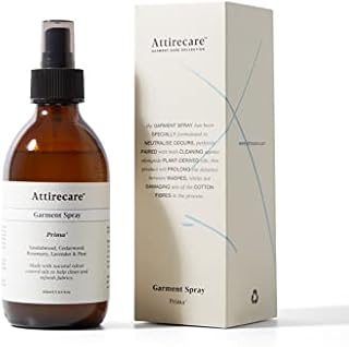 Attirecare Fabric Freshener Spray - Plant Based Odour Neutraliser Lavender Spray for Clothes with Sandalwood, Cedarwood, Rosemary & Pine - Softener & Refresher for Clothing, Linens, & Sheets - 250ml