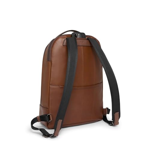 Image of TUMI Harrison Warren Backpack - 15-Inch Laptop Backpack - Stylish Women's & Men's Backpack for Travel & Business - Cognac Leather