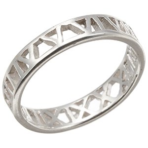 Amazon | アクセサリーショップピエナ シルバー925 リング 7号