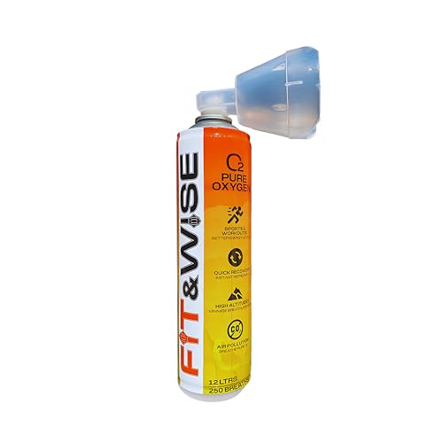 Image of Portable Oxygen Can 12L | Pure Oxygen | Essential for Trekking, Hiking, Climbing & Pilgrimage Travel | Provides Respiratory Comfort for Seniors & Fast Recovery | 200+ Puffs