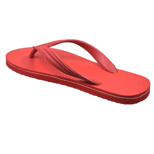 Image of POLITA Men Casual Stylish Red Trendy 311 Lightweight flip flop & Comfortable Slippers for men s