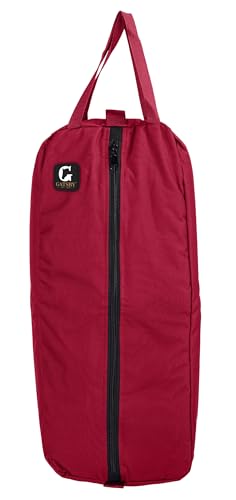 Gatsby Nylon Padded Bridle Halter Bag Red