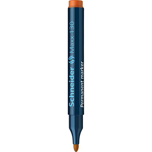 Marqueur permanent Maxx 130 Schneider pointe ogive orange x3 - 2