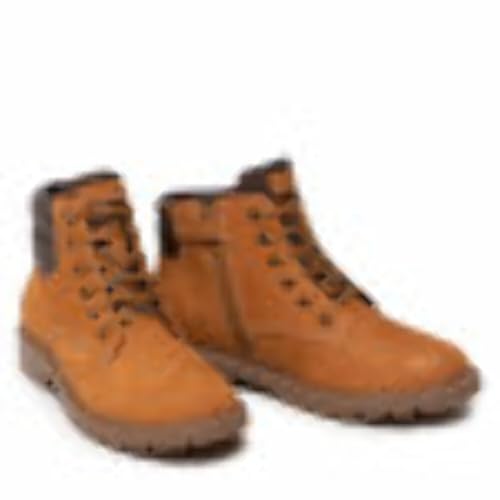 Geox Boy's Chelsea Boots Ankle, Yellow Brown, US:52