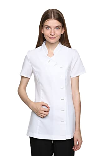 Mirabella Health & Beauty Women's Arete Beauty Tunic Uniform White 10 UK