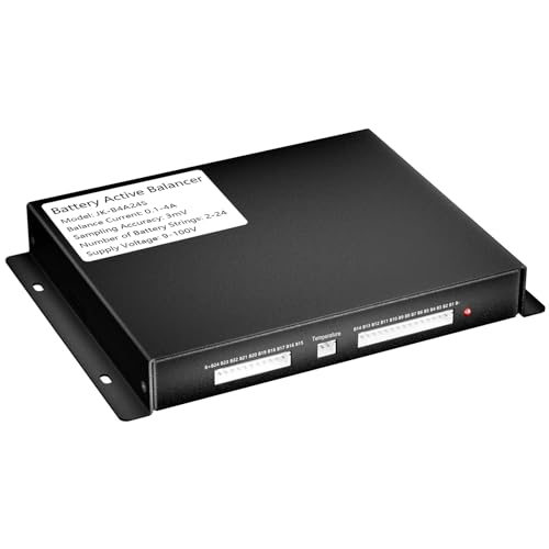 JKBMS 4A Active Balancer 2S–24S with Built-in Bluetooth for LiFePO4 Li-ion LTO 9V–100V Smart...