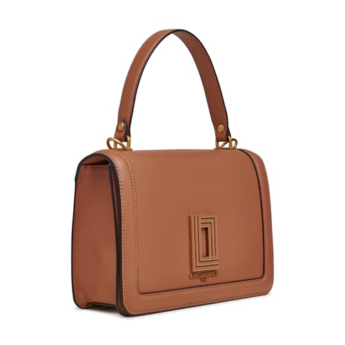 Image of KARL LAGERFELD Women's Simone Satchel Crossbody With Charms