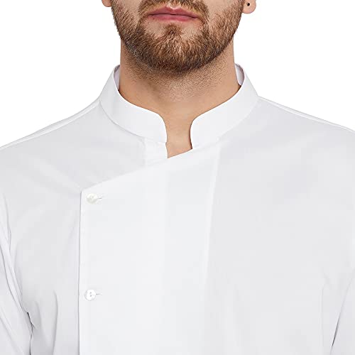 Image of See Designs Men'S Cotton Solid Regular Kurta