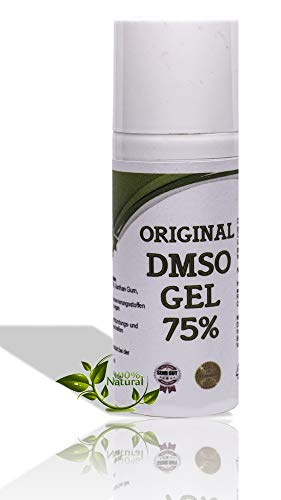 DMSO Original GEL - 75% DMSO 99 9% Reinheit mit Dimethysulfoxid 99 9% in HDPE mit Dosierpumpe 50ml