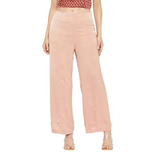 Image of Madame Women Solid Trousers