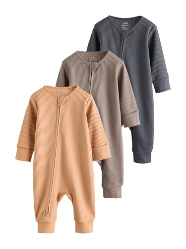 NEXT Baby Jungen Fußlose Baby-Schlafanzüge mit...