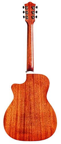 Guild Om-140Ce Orchestra Acoustic-Electric Guitar - Antique Burst #TOP2