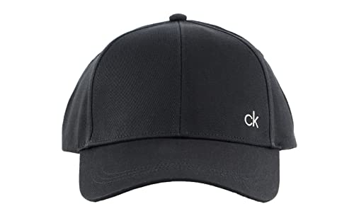 Calvin Klein Herren Cap Basecap, Schwarz (Ck Black), Einheitsgröße