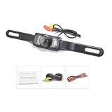 Cámara reversa de reserva impermeable de la vista posterior del coche de la visión nocturna del Hd Ccd con la cámara universal del coche del Rearview de las luces llevadas 8 para el estacionamiento Cámara reversa de reserva impermeable de la vista posterior del coche de la visión nocturna del Hd Ccd con la cámara universal del coche del Rearview de las luces llevadas 8 para el estacionamiento