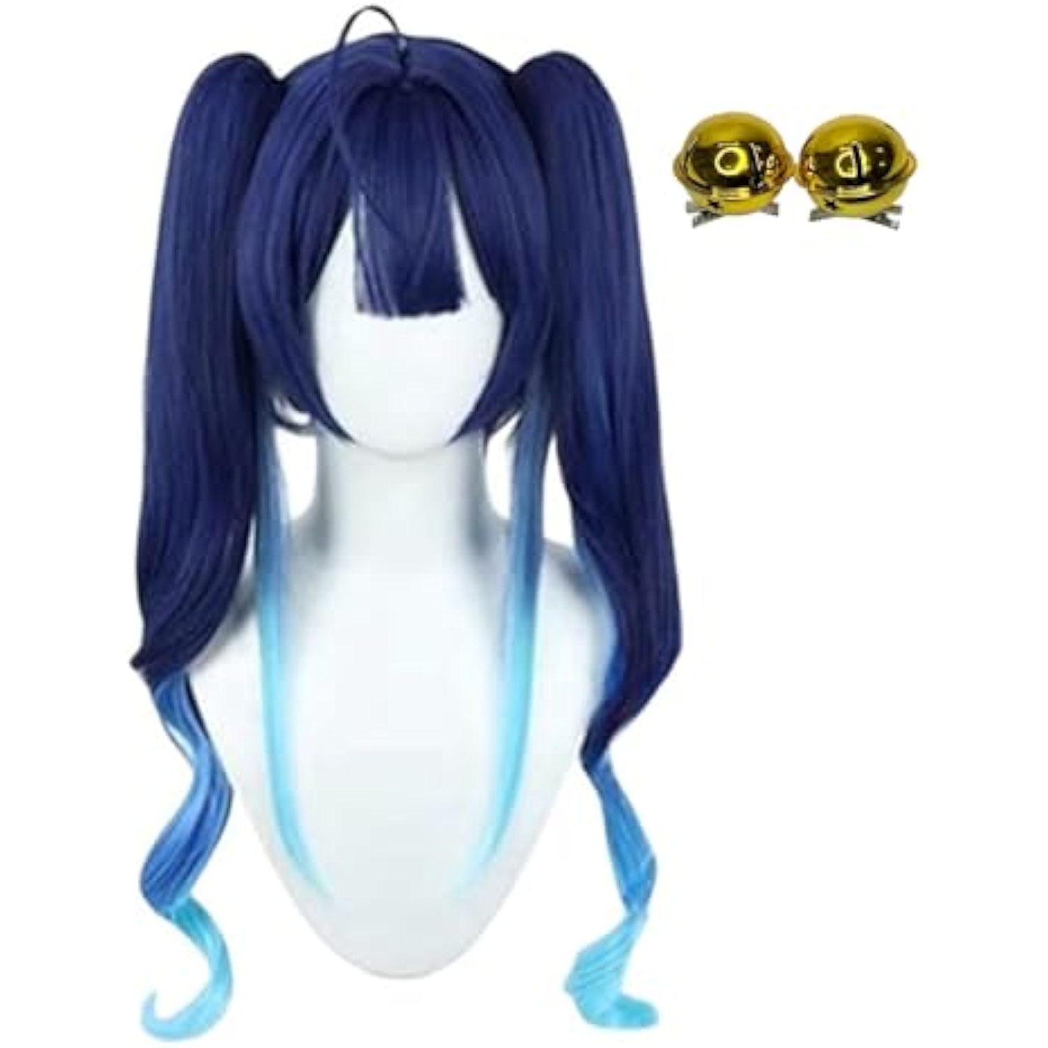 [milky time] VTuber ホロライブ にじさんじ コスプレ ハロウィン ウィッグ かつら (天宮こころ,ツインテール) 詳細画像1