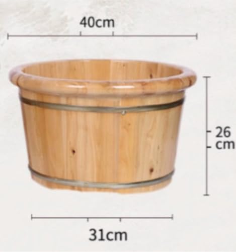 Spa para pies de madera natural para masaje y baño miniatura 2