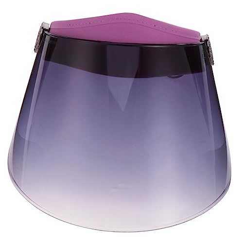 Abaodam Windproof Empty Cap for Adults Face Cover Riding Hat Beach Sun Protection Protective Outdoor Hat Cycling Cap Purple