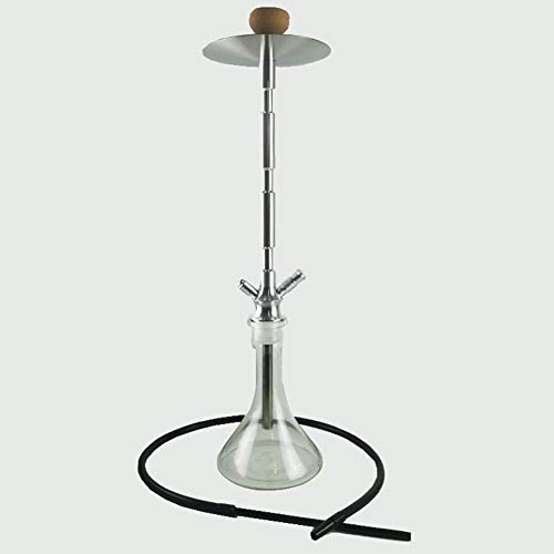 Rteanb Arabisch Shisha 90cm Höhe Große Aluminiumlegierung Huka Shisha for eine bessere Shisha Shisha Rauchgebuss – Bild 3