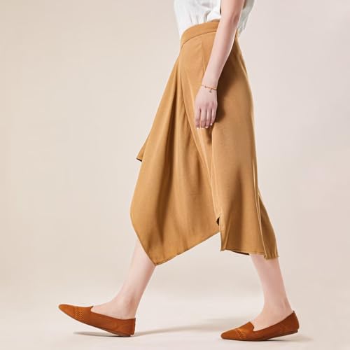 Image of Frank Mully Womens Pointed Toe Flats Knit Dress Shoes Comfort Women Shoes Softable