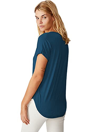 Image of Fabricorn Combo of Plain Color Stylish Up and Down Cotton Tshirt for Women