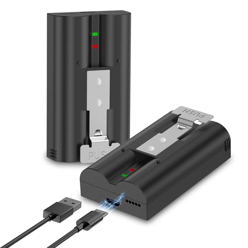 6500mAh 2025 New Upgraded Improved Rechargeable V4 Battery for Ring Video Doorbell 2/3/3+/4, Stick Up Cam(2/3rd Gen) Spotlight Peephole Cam Battery (V4,1 Pack,A)