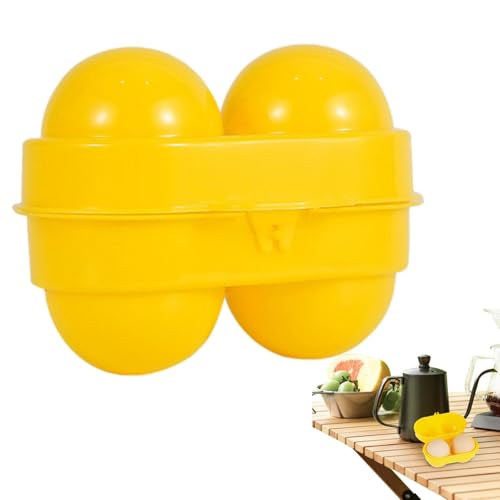 Contenedor de huevos para acampar: portador de contenedores de huevos, soporte para acampar | Caja de almacenamiento de huuevos con dispensador de carro de bandeja de hueevos, protección a prueba de Contenedor de huevos para acampar: portador de contenedores de huevos, soporte para acampar | Caja de almacenamiento de huuevos con dispensador de carro de bandeja de hueevos, protección a prueba de