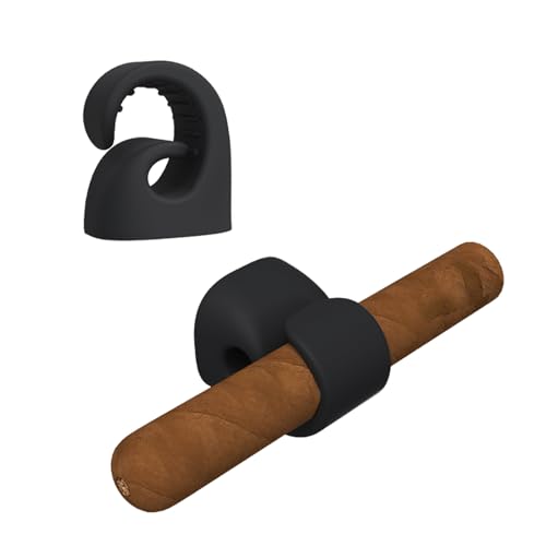 nohlerlife Golf Cart Accessories, Silicone Magnetic Holder, Compact Stand, Sleek & Convenient Hook for Golfing, Grilling, Travel, Indoors and Outdoors Use (Black)