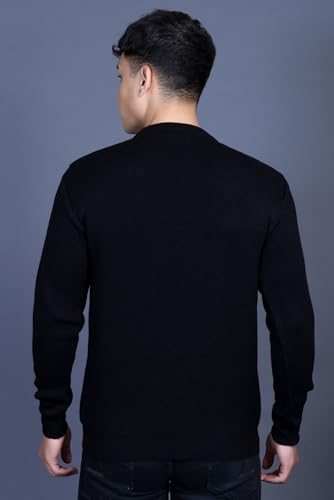 Image of GODFREY Full Sleeve Woolen Sweater for Man Winter Wear - Round Neck Pullover Regular Fit