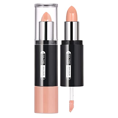 Lip Gloss Girls Candy Concealer Liquid Foundation Powder Two In One Oil Control Moisturizing Long Lasting Sweat Makeup Cotton Candy Makeup