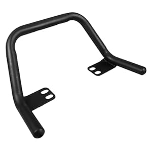 Loorgvel 13P44G Beifahrergriff Motorrad Schwarz