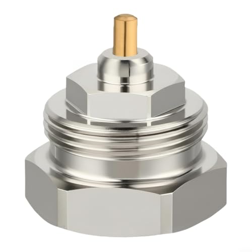 EXTRWORY Adaptador termostático de radiador para válvula Oventrop de acero inoxidable, conexión sin costuras, eficiencia de calefacción mejorada, calefacción doméstica