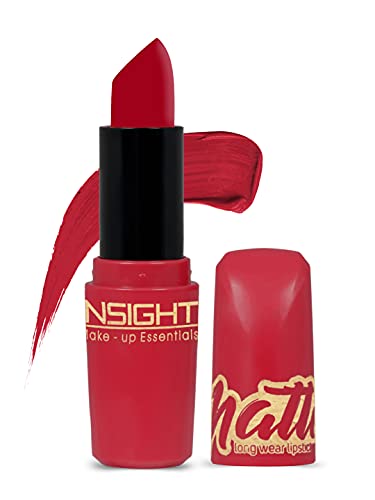 Image of INSIGHT Matte Lipstick | Soft Matte Finish | Highly Pigmented Formula | Ultra Creamy | Intense Color Payoff | Fade-Proof Lipstick |A22 - 4.2g