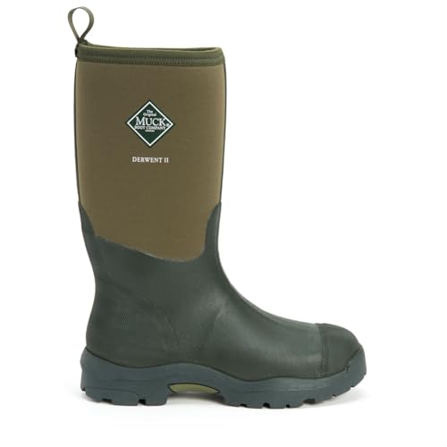 Muck Boots   Derwent II, Botas de Agua Unisex Adulto, Marrón (Moss), 44/45 EU