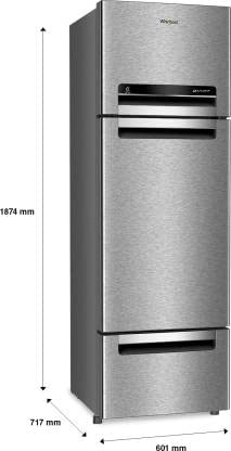 Image of Whirlpool 300 L Frost-Free Multi-Door Refrigerator (FP 313D PROTTON ROY COOL ILLUSIA (N), Grey)