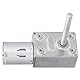 JGY‑370 M6 Gewinde 50mm Schaftlänge Einstellbare Drehzahl und CW/CCW Getriebemotor Selbsthemmender Drehzahlreduzierungsschneckenmotor(DC12V 30RPM)