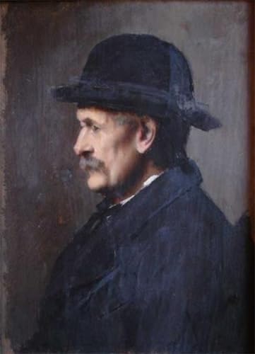 Cuadro pintura al óleo de Séraphin Henner para transformar estancias vacías y apagadas 60x90cm