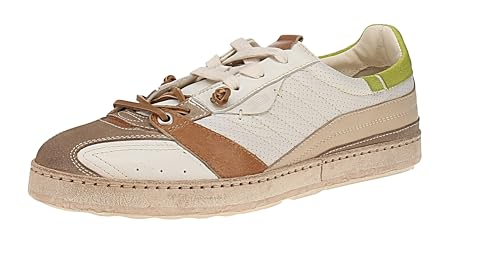 Baskets pour homme sans douleur aux pieds Kamo-Gutsu Gioco-003 écru