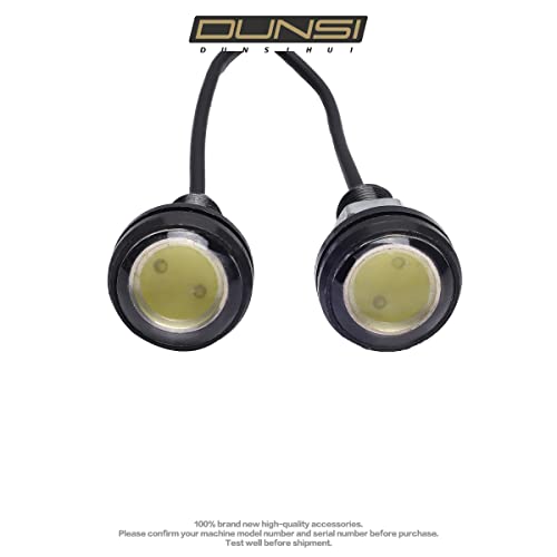 10 pares lámparas LED Eagle Eye 9W 6500K blanco xenón miniatura 3