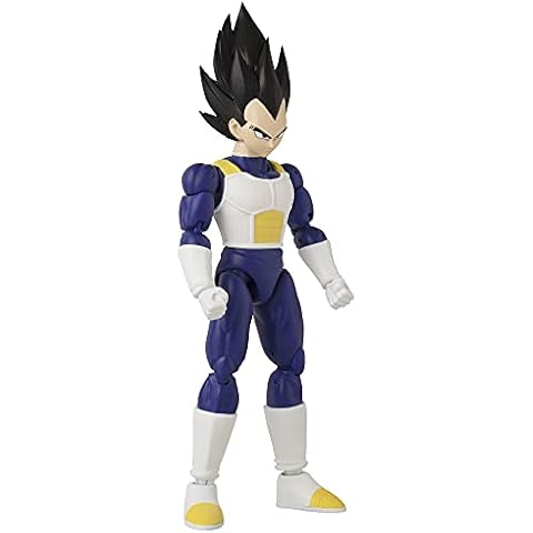 Bandai Dragon Stars Figures Vegeta V2 | Dragon Ball Super Vegeta Action Figure | 17cm Articulated Dragon Ball Figure | Bandai Dragon Stars Anime Figures Vegeta Toy | Anime Gifts And Anime Merch Cover
