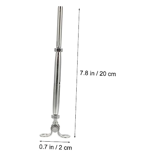Angoily 1 set Kit de Cable Railing Con Tensor Toggle para Accesorio de Poste para Proyectos de Barandales miniatura 2