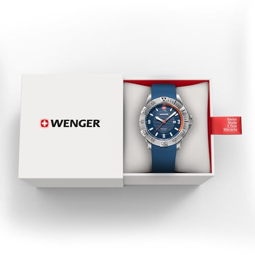 Image of WENGER SEAFORCE Watch, Quartz Analog, Men's, Stainless Steel Case (316L), Water Resistant to 668.4 ft (200 m)
