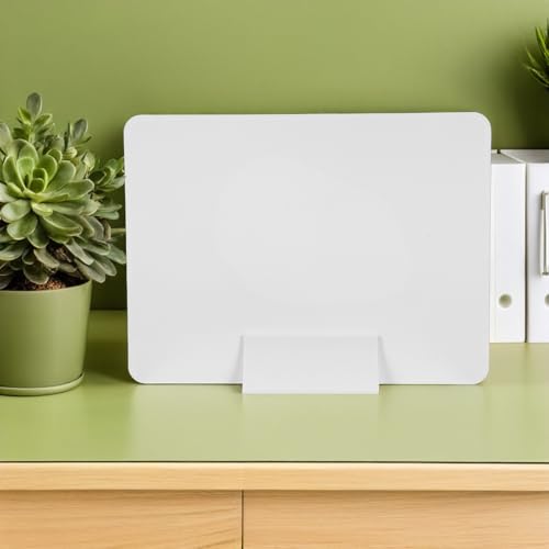 Set di 4 divisori acustici indipendenti in PVC per scrivania, pannelli per la privacy dell'ufficio, per aule e scuole, riduzione del rumore, forniture per studenti