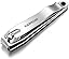 Nail Clipper, Made with Heavy Duty Stainless Steel, Suitable for Thick Fingernail Toenail Men Women (Silver 1 Pack)
