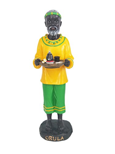 Estatua Orisha Orula Re de 12 pulgadas