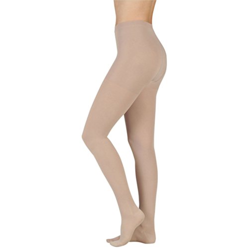 Juzo Basic 4412ag 30-40mmhg Thigh-High Open Toe Compression Stocking, Beige, 4 (IV) Short