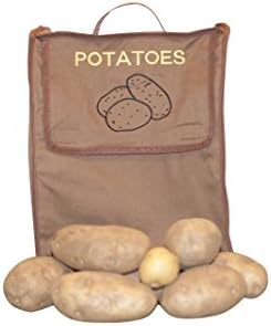 Potato Bag 12 x 14 x 8 Food Vegetable Storage Bag with Blackout Lining, Potato Sack Large