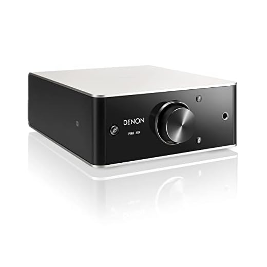 Denon Pma60 Amplificatore, Nero